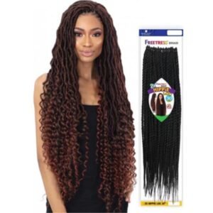 SHAKE-N-GO FREETRESS BRAID 2X HIPPIE LOC 30″