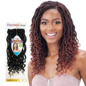 SHAKE-N-GO FREETRESS BRAID 2X HIPPIE LOC 12″