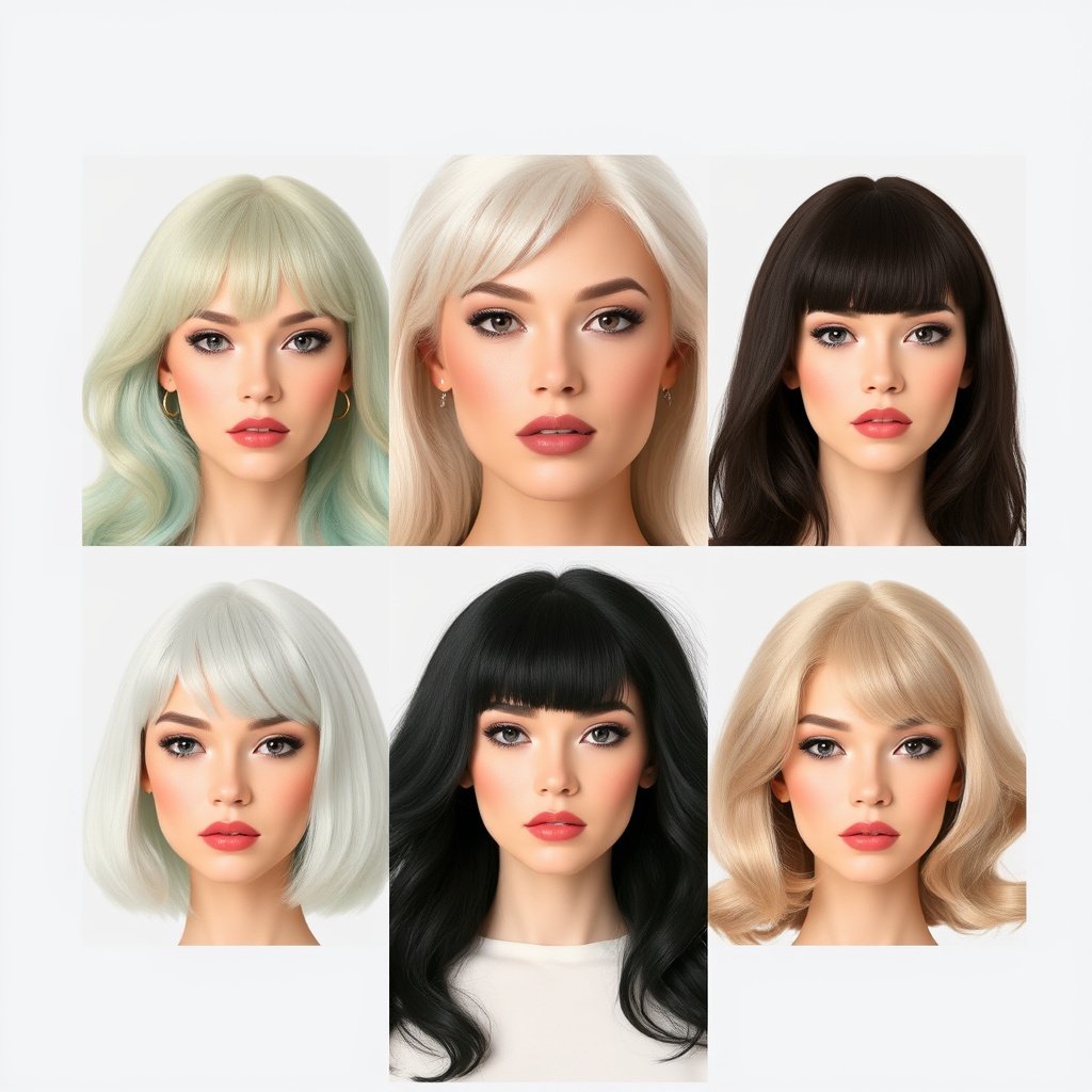 Selecting a Wig Based on Face Shape and Style