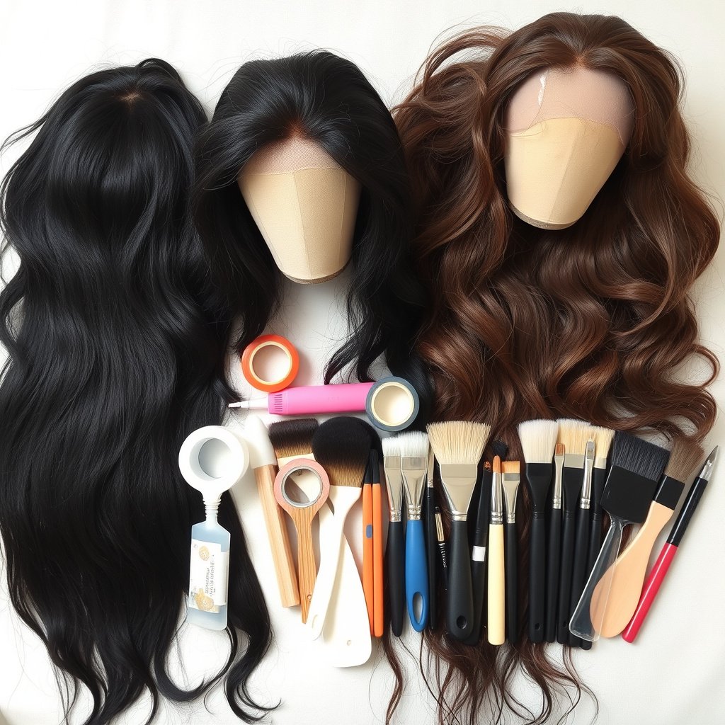 Choosing Your Lace Wig and Tools for Installation