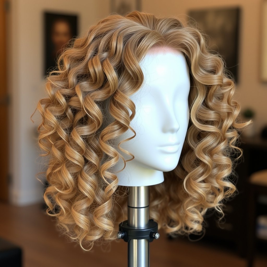 Maintaining Curls on Synthetic Wigs