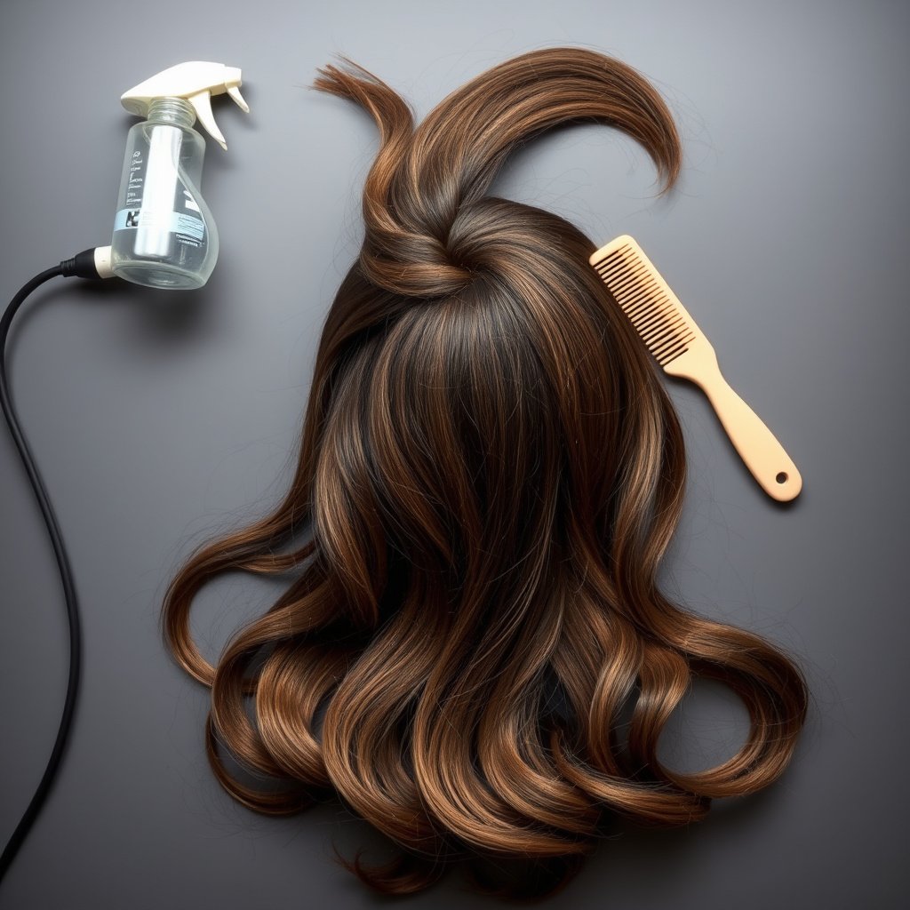 Preparing Your Human Hair Wig for Straightening