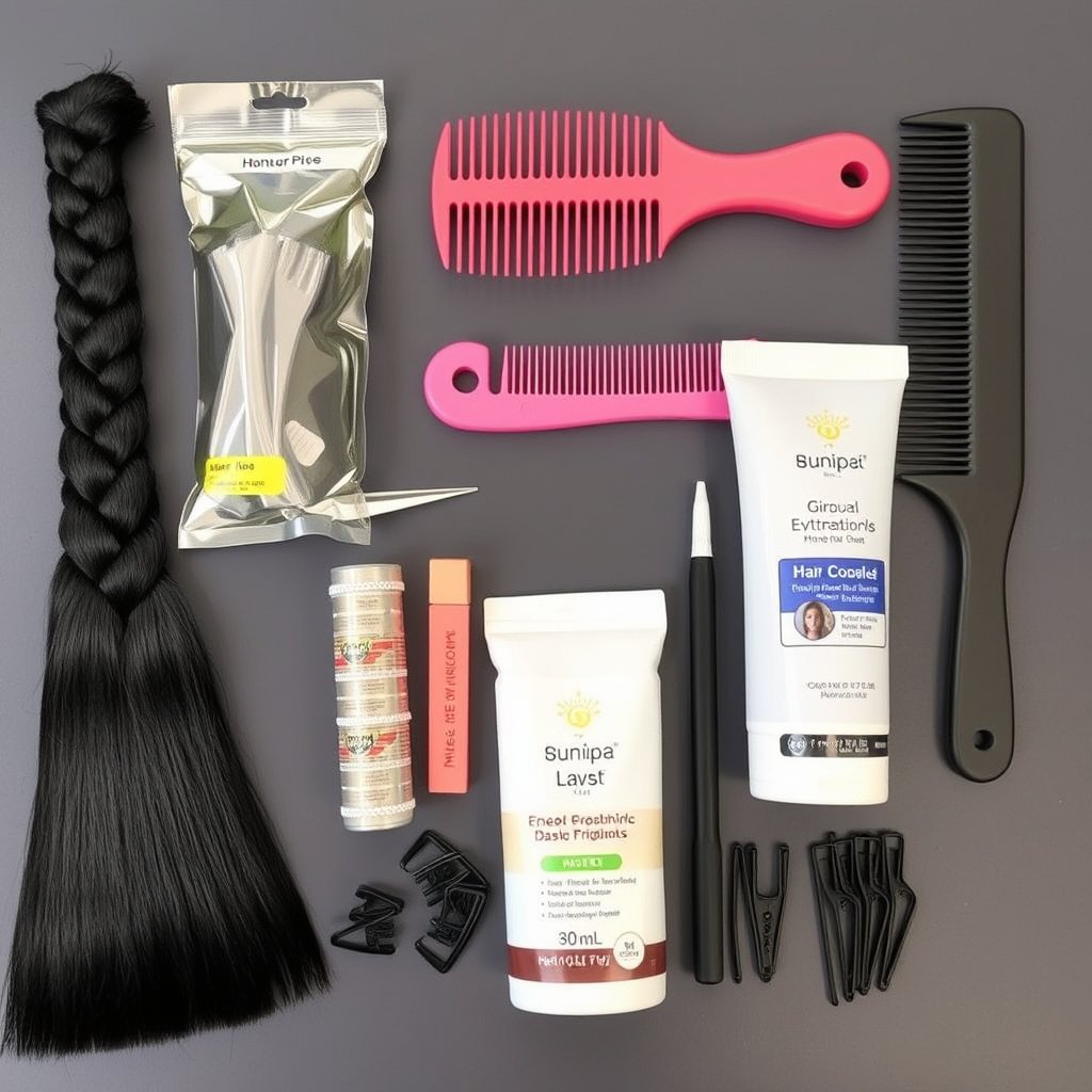 Materials Needed for Box Braids