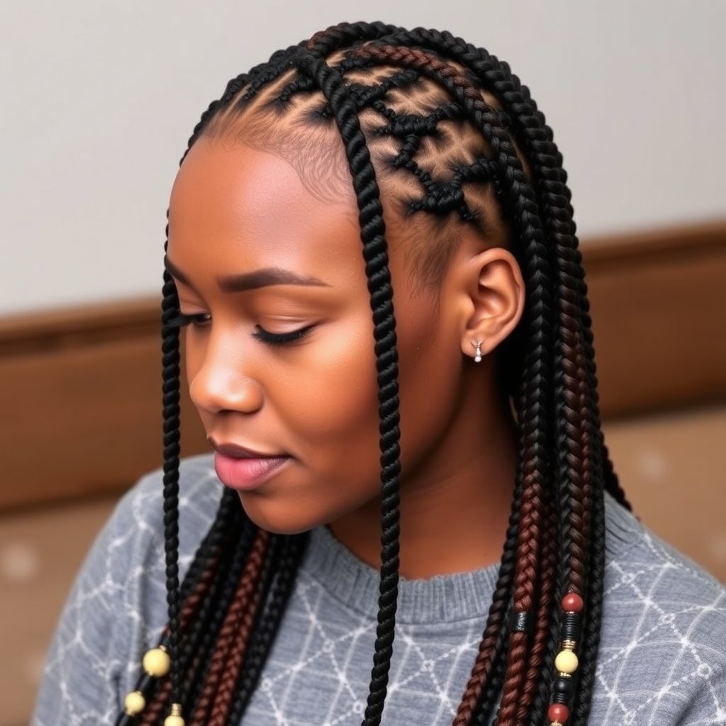 Styling and Caring for Box Braids
