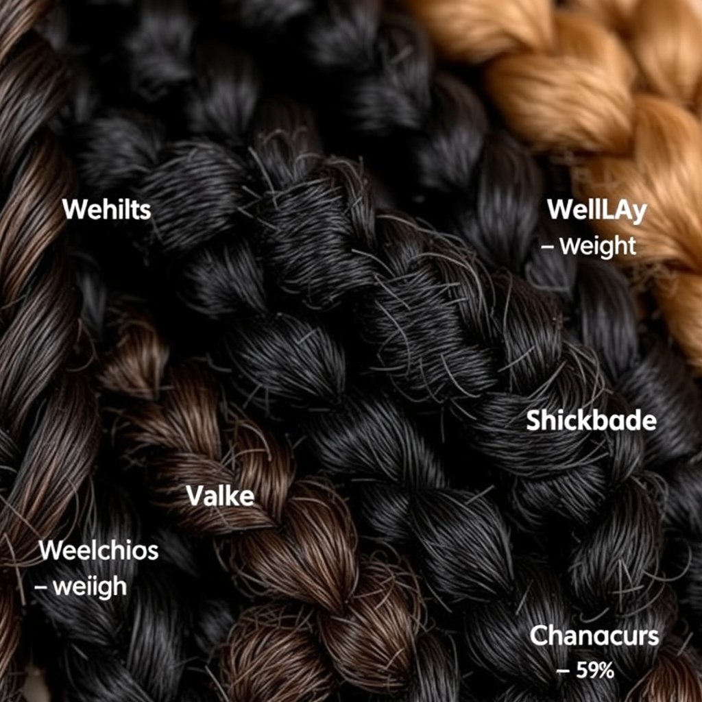 Braiding Hair Types and Their Impact on Quantity