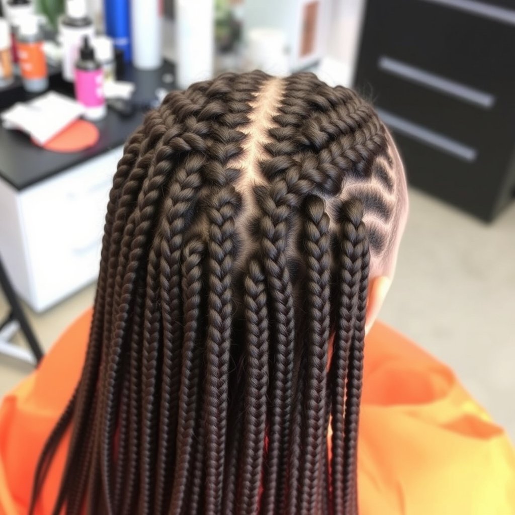 Techniques for Installing Box Braids Efficiently