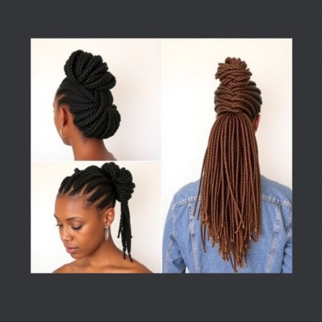 Styling Ideas and Versatility of Loc Braids