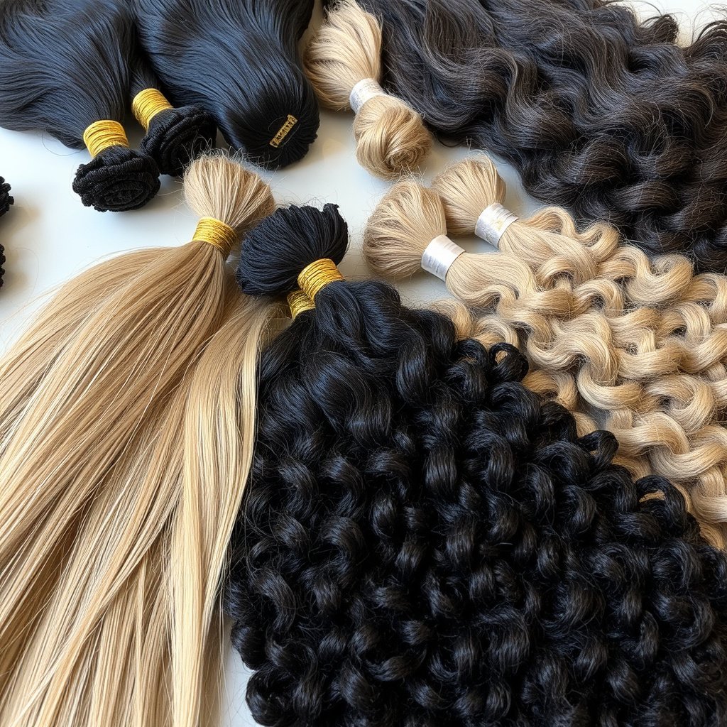 Types of Hair Bundles and Their Impact on Quantity Needed
