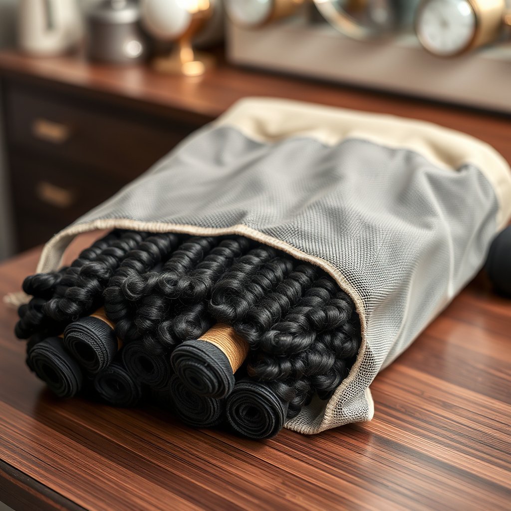 Storing and Maintaining Human Hair Bundles