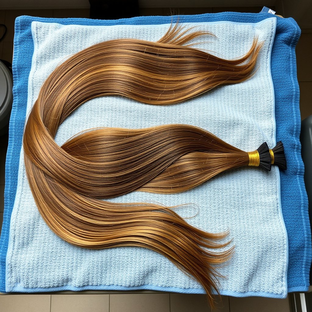 Drying and Styling Human Hair Extensions Safely