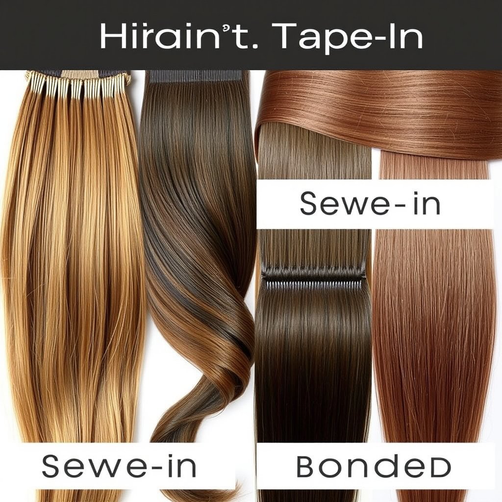 Types of Human Hair Extensions and Their Lifespan