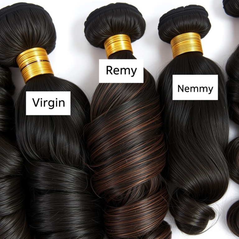 What Type of Human Hair Is Best for Wigs and Extensions?