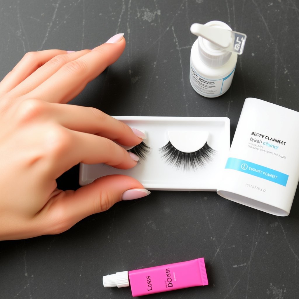 Removing and Caring for Your False Lashes