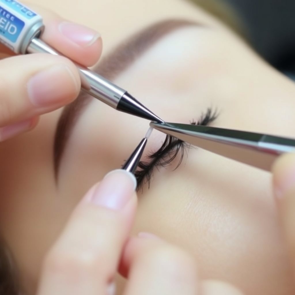 Step-by-Step Lash Extension Application