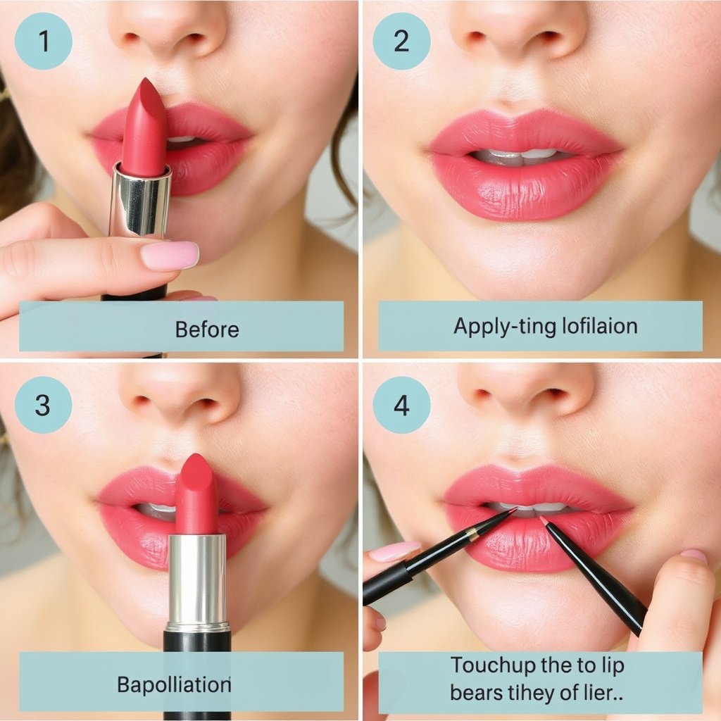 Tips for Application and Maintenance of Your Lipstick Color