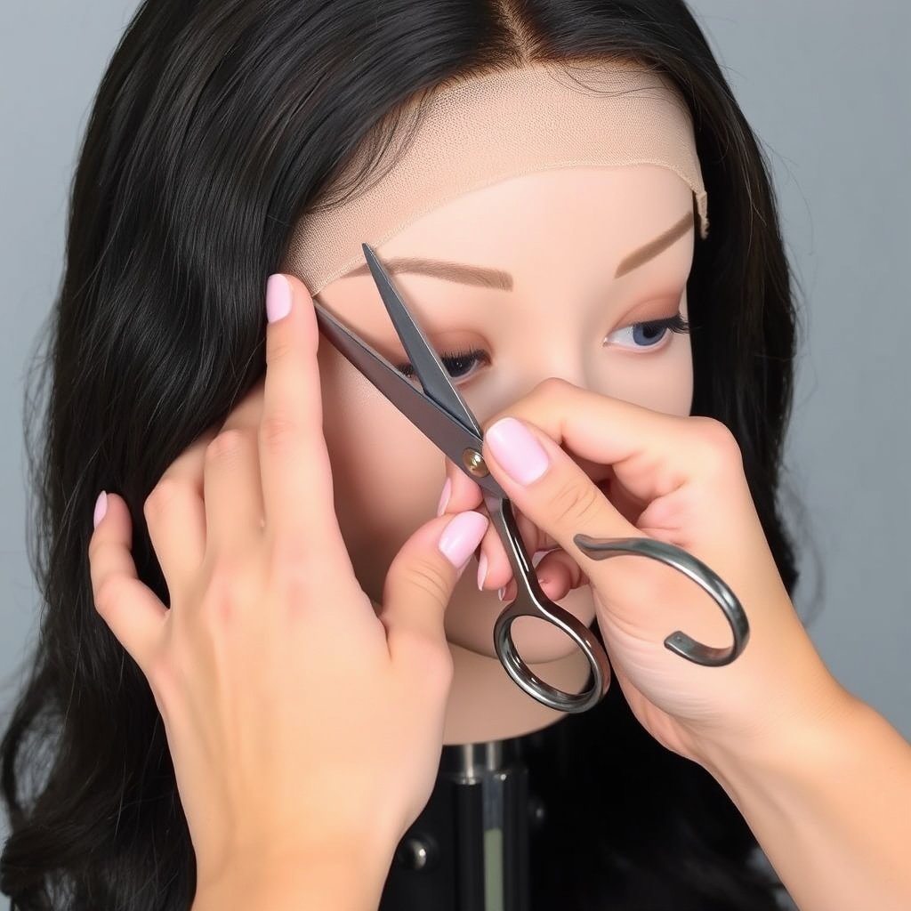 Preparing the Hairline for a Seamless Blend