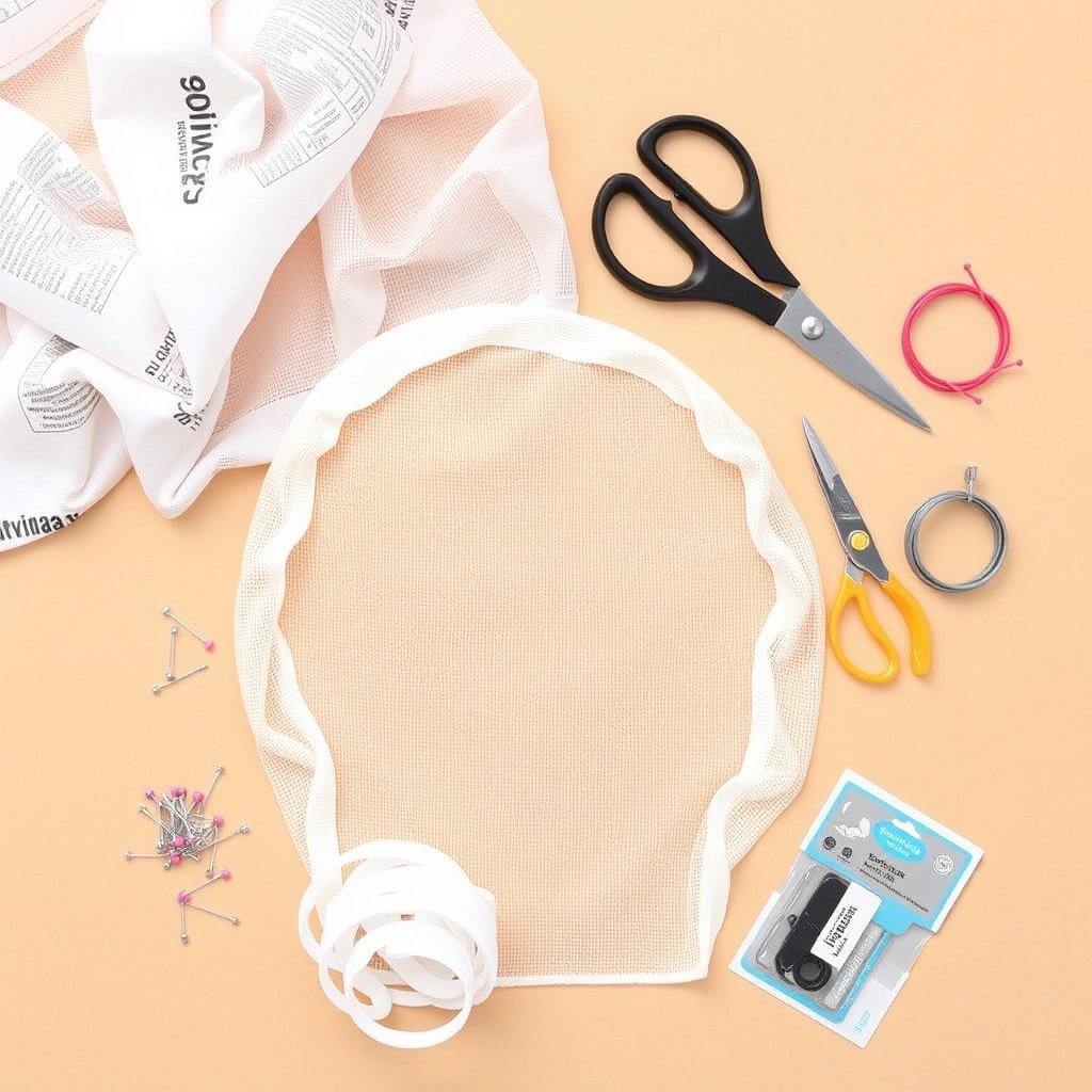Gathering Materials for Your Wig Cap