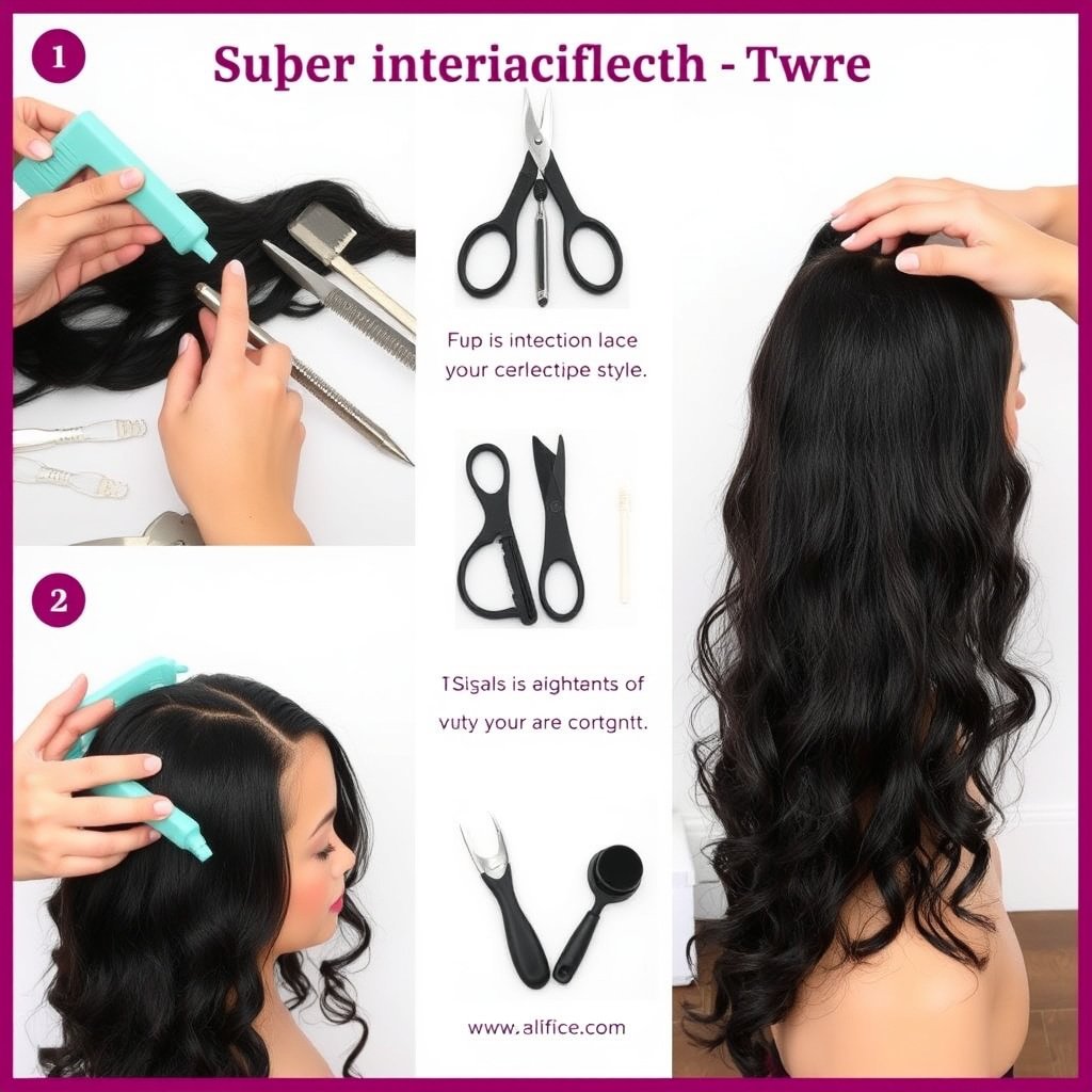 How to Apply and Maintain a Lace Front Wig