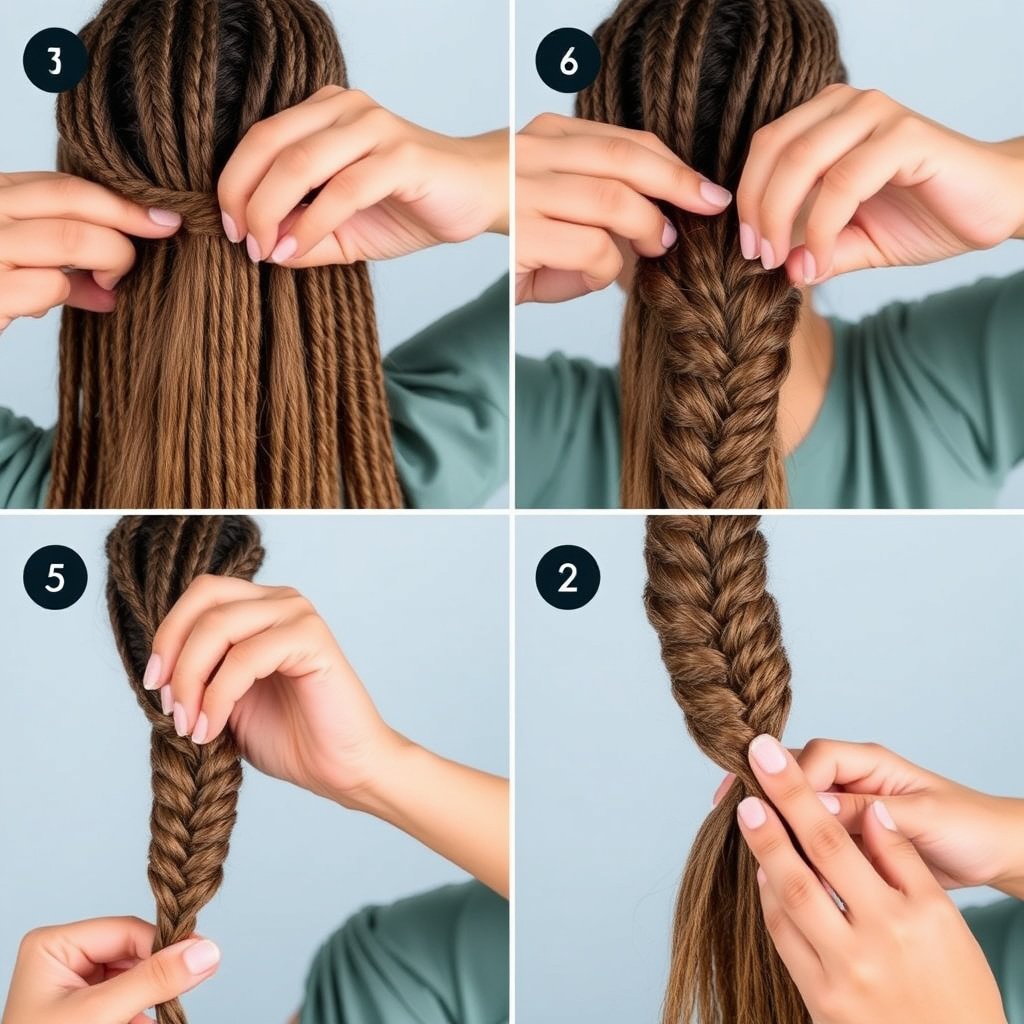 Removing Knotless Braids Safely