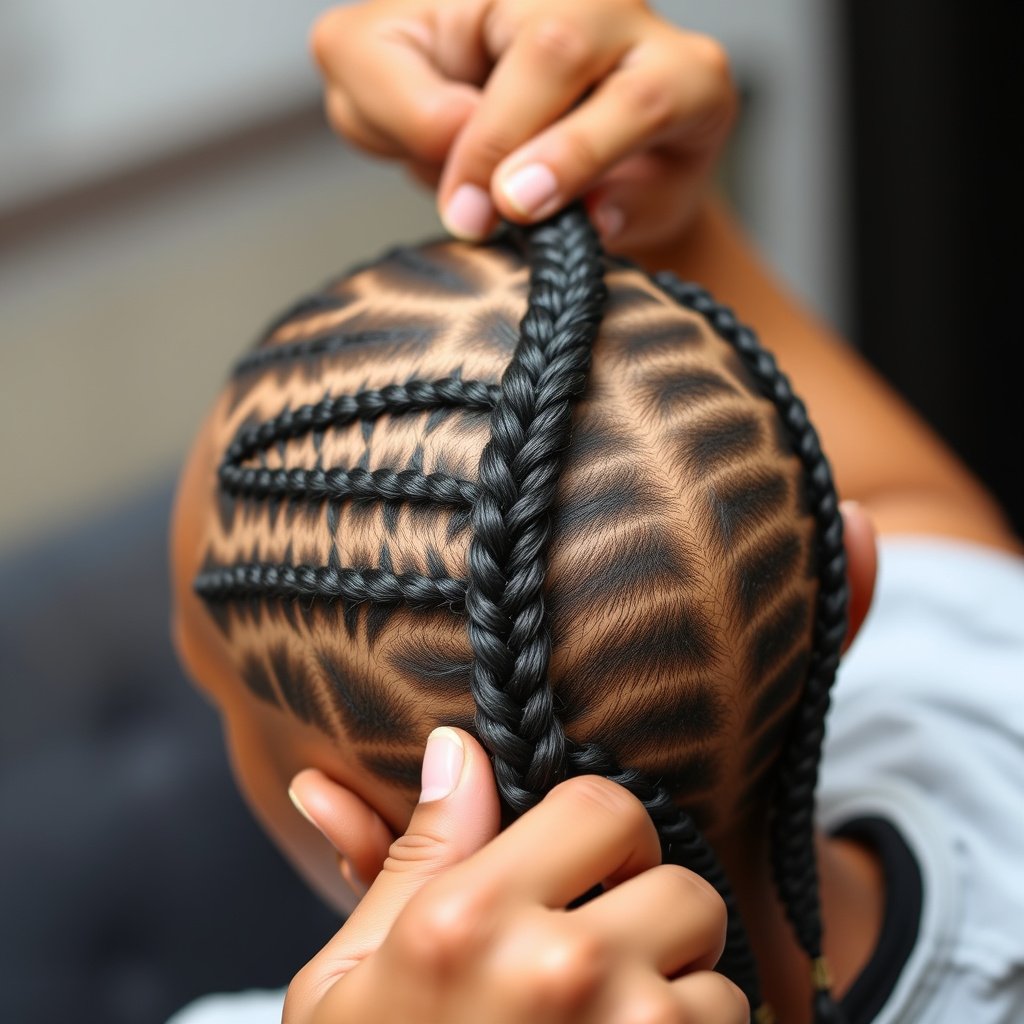Mastering the Braiding Technique for Goddess Braids