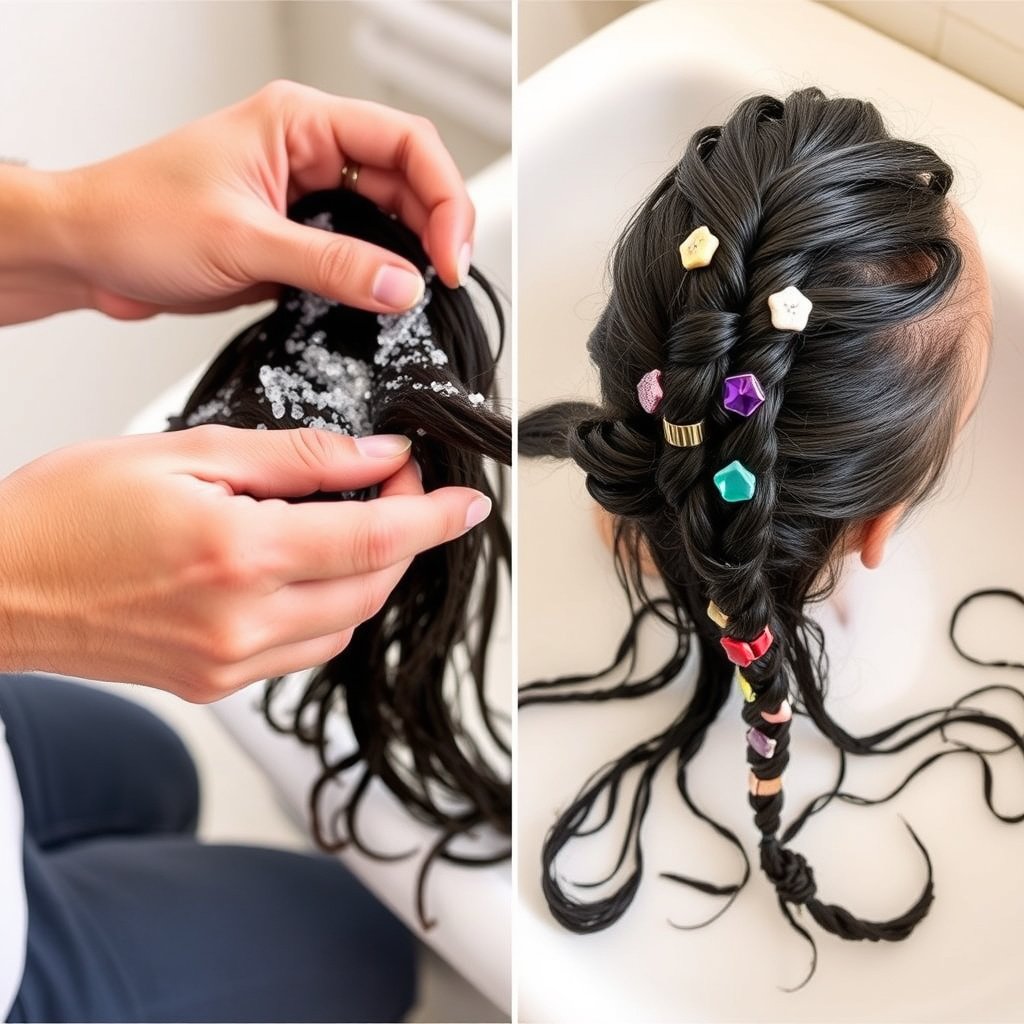 Preparing Your Hair for Goddess Braids