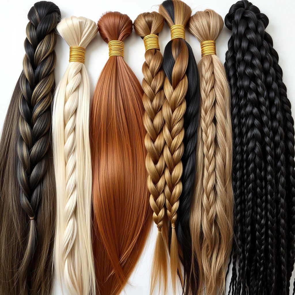 Choosing Hair Extensions for Goddess Braids