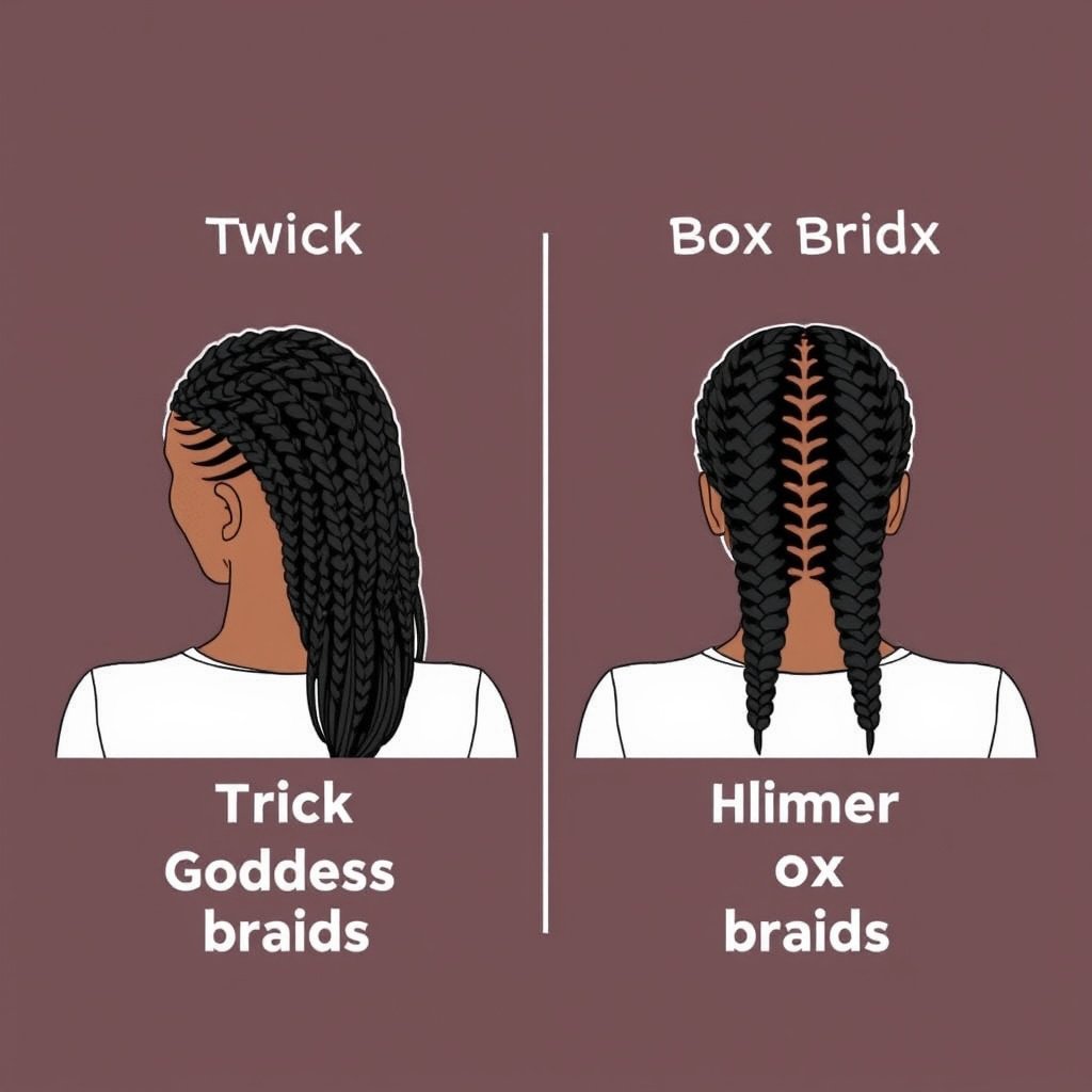 Goddess Braids Versus Other Protective Braided Hairstyles
