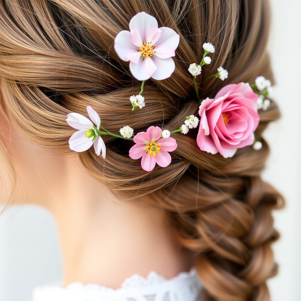 Finishing Touches for Boho Braid Hairstyles
