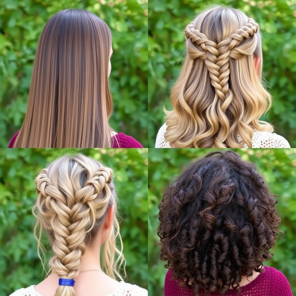 Boho Braid Hairstyles for Different Hair Types
