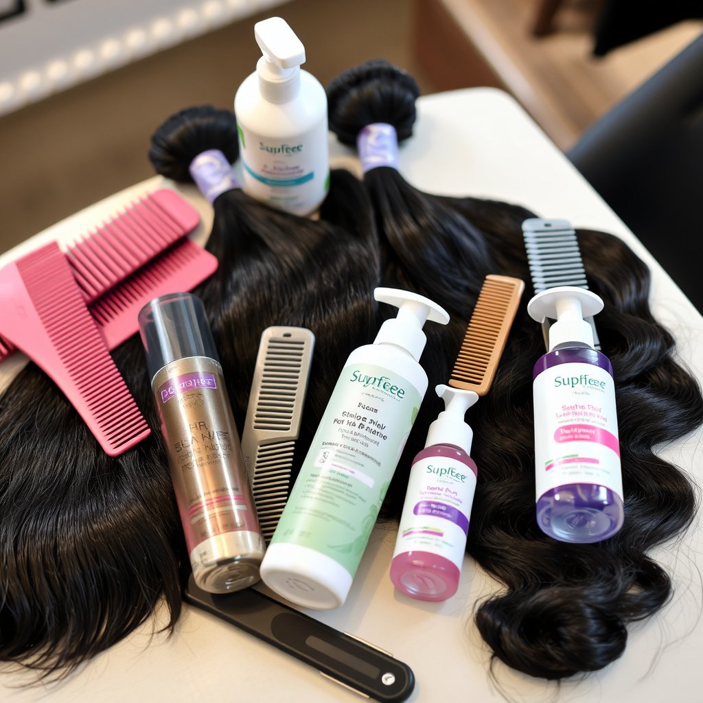 Preparing Your Hair and Materials for Senegalese Twists