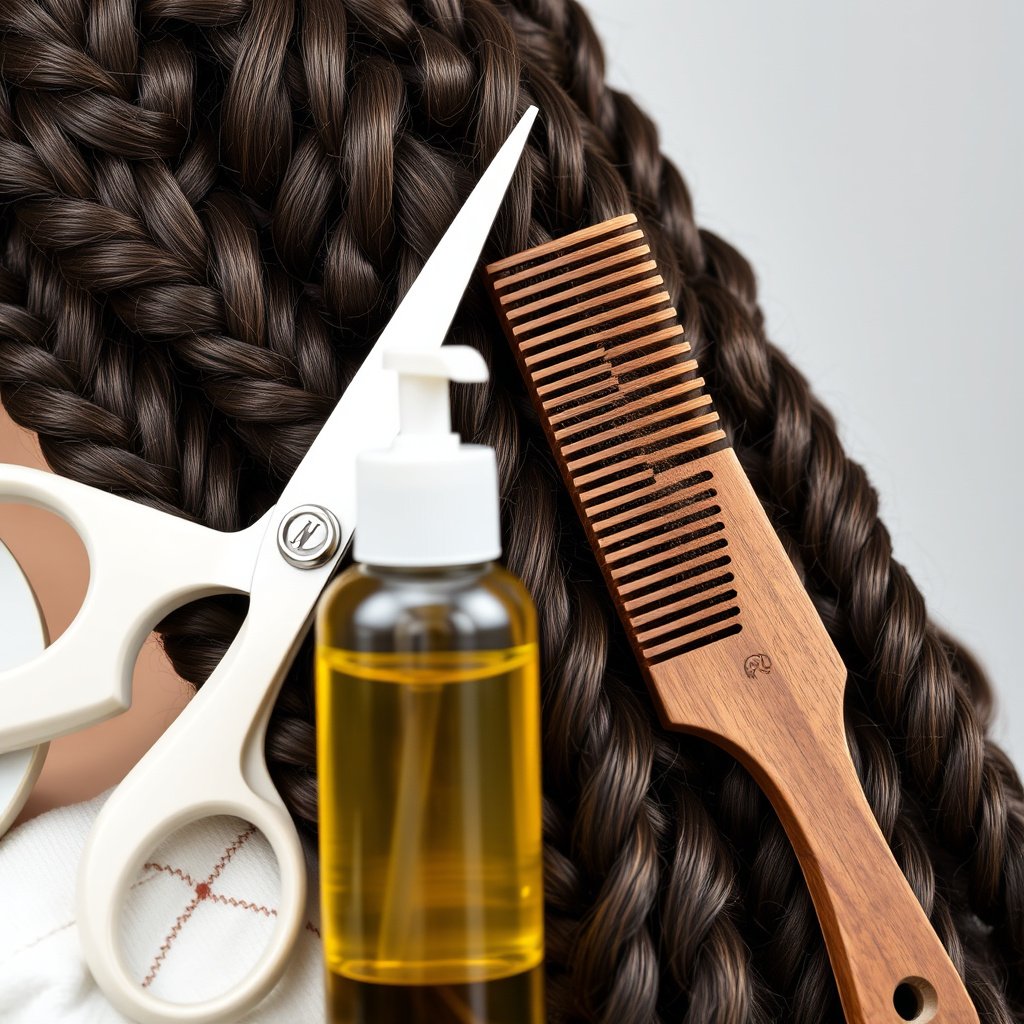 Preparing to Remove Braids Without Damaging Hair