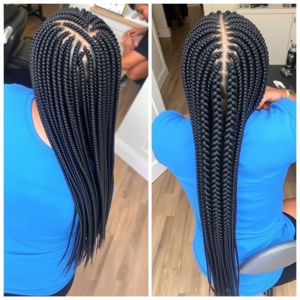 Maintenance and Longevity of Box Braids and Knotless Braids