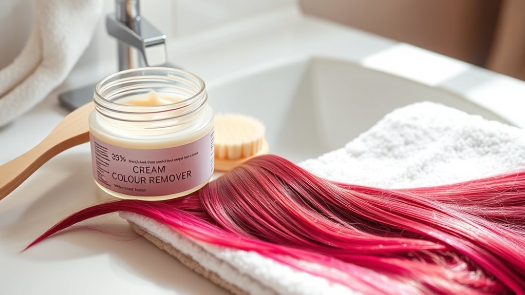choosing hair color remover