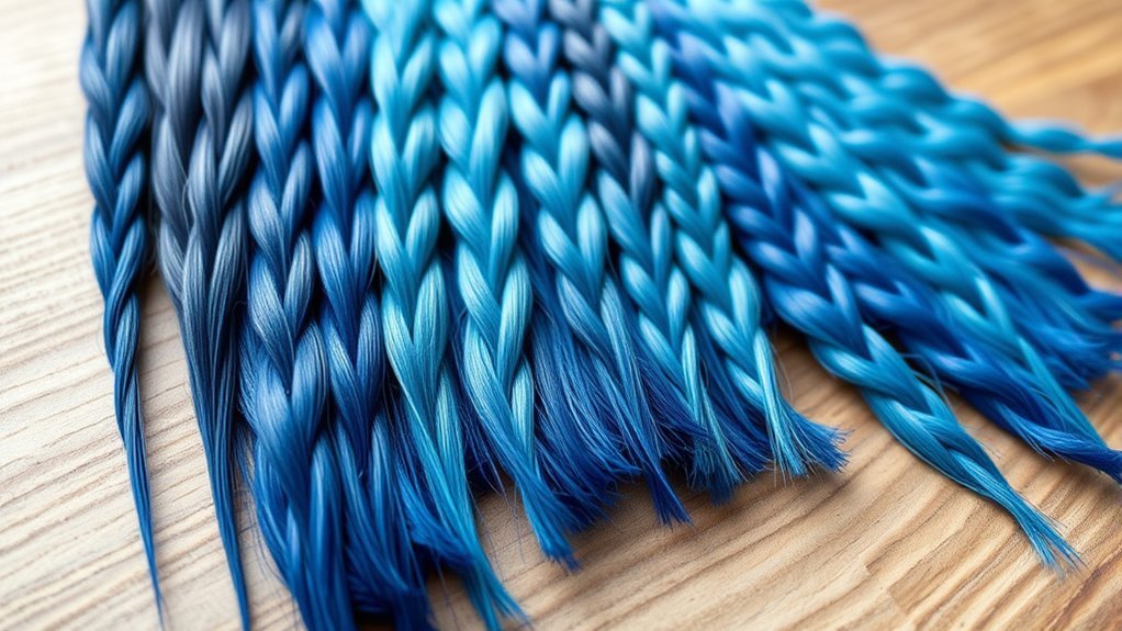 choosing the perfect blue