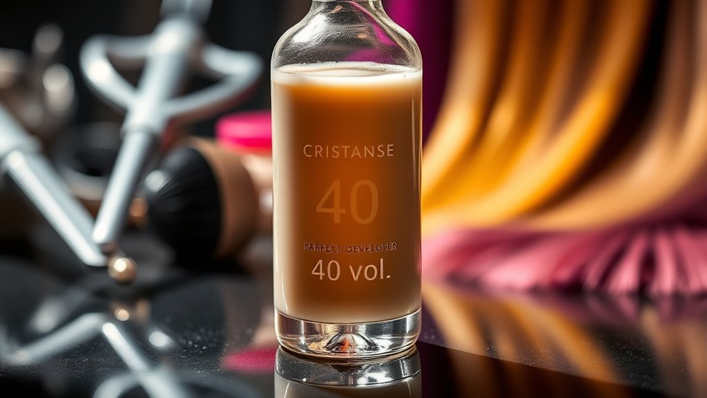 confidently choose 40 volume developer