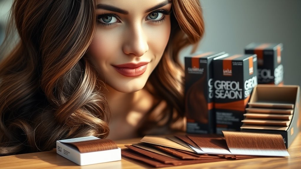 confidently choose brown dye
