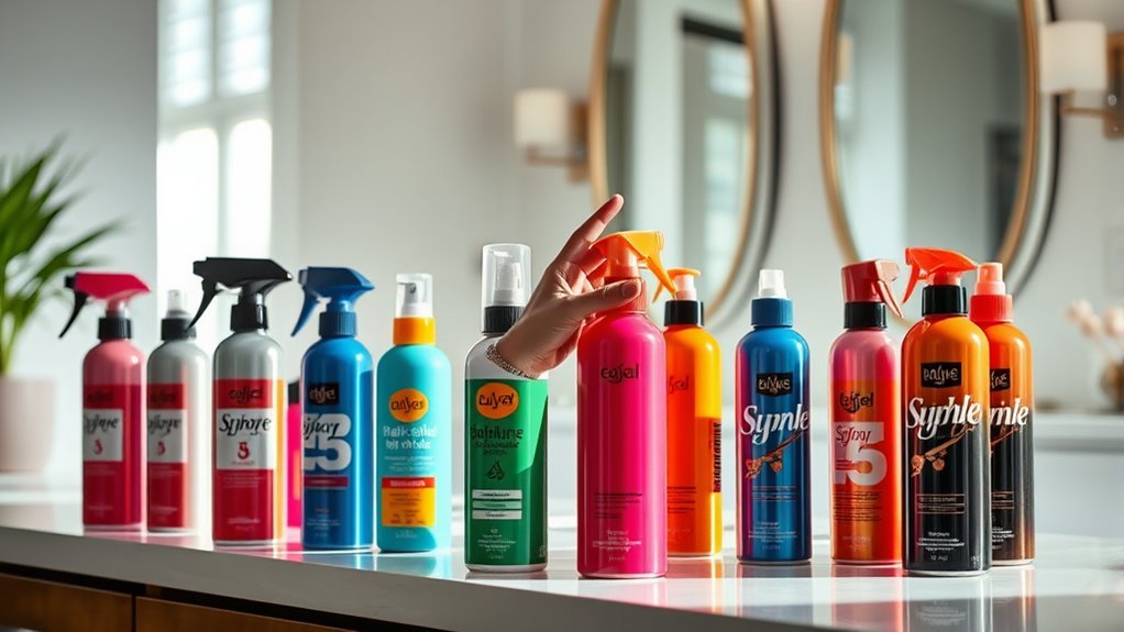confidently choose hair spray