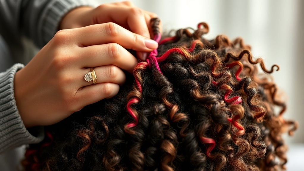 crochet hair installation technique