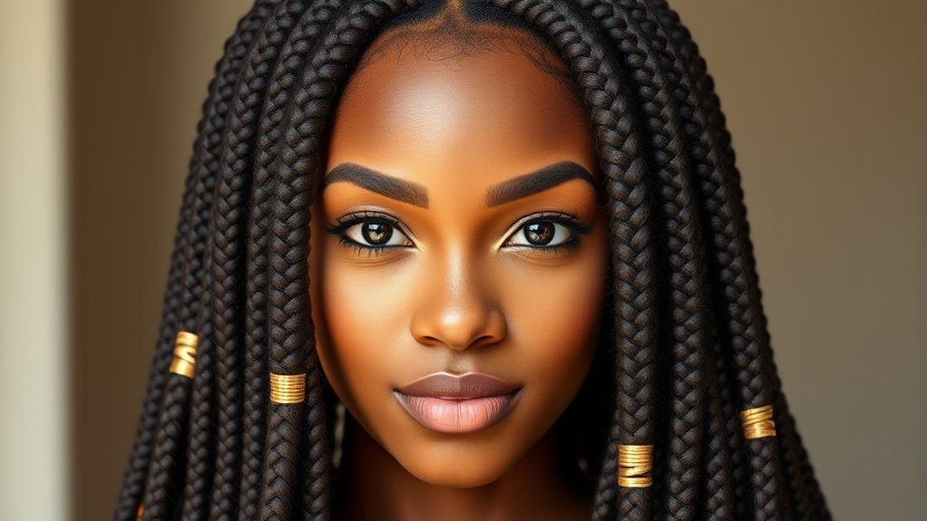 elegant textured protective style