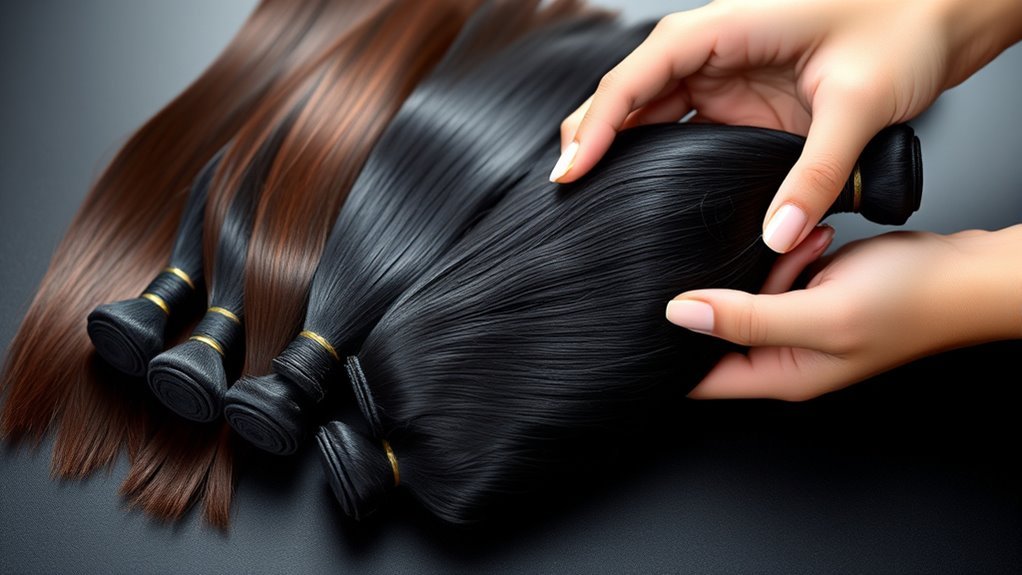 hair bundle texture options