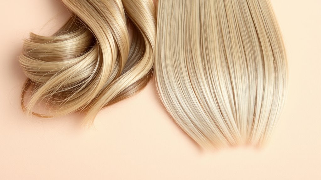 human vs synthetic weaves