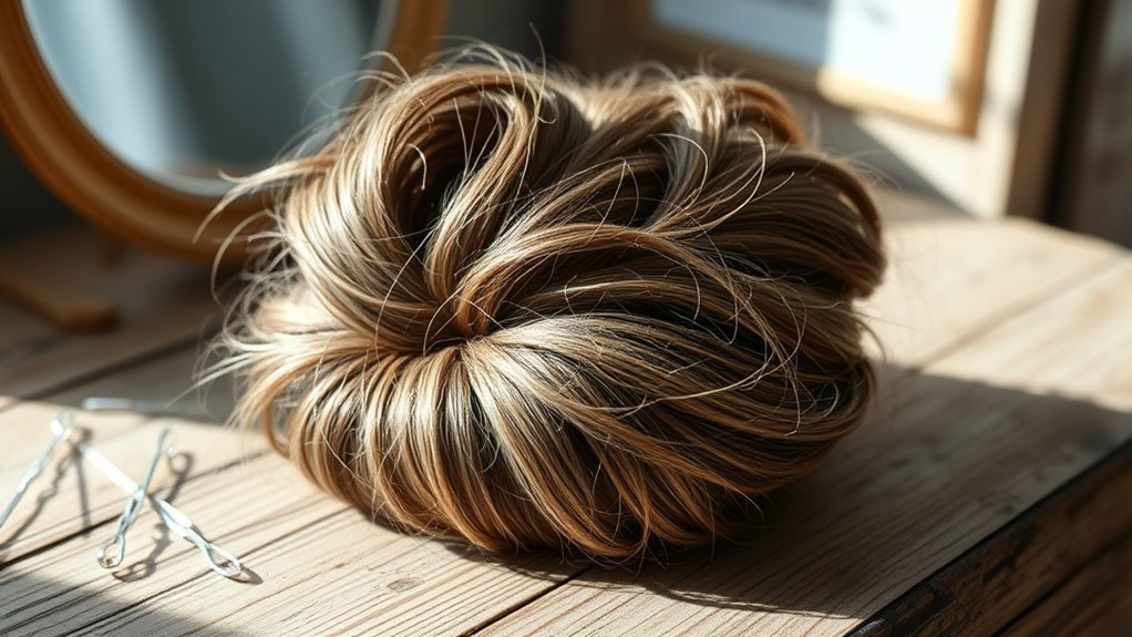 messy bun hairpiece essentials