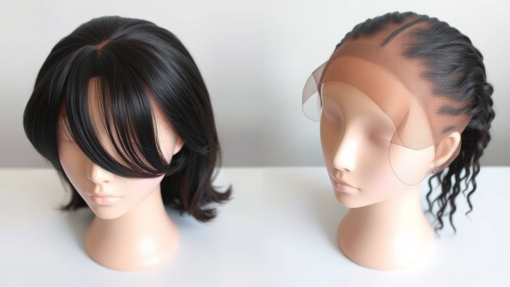natural looking lace front wigs