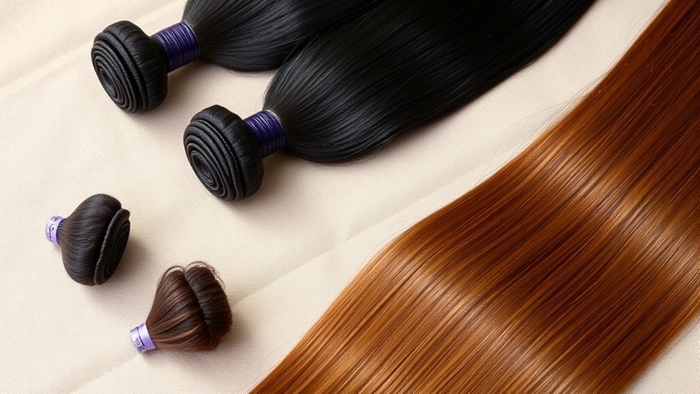 natural untreated hair bundles