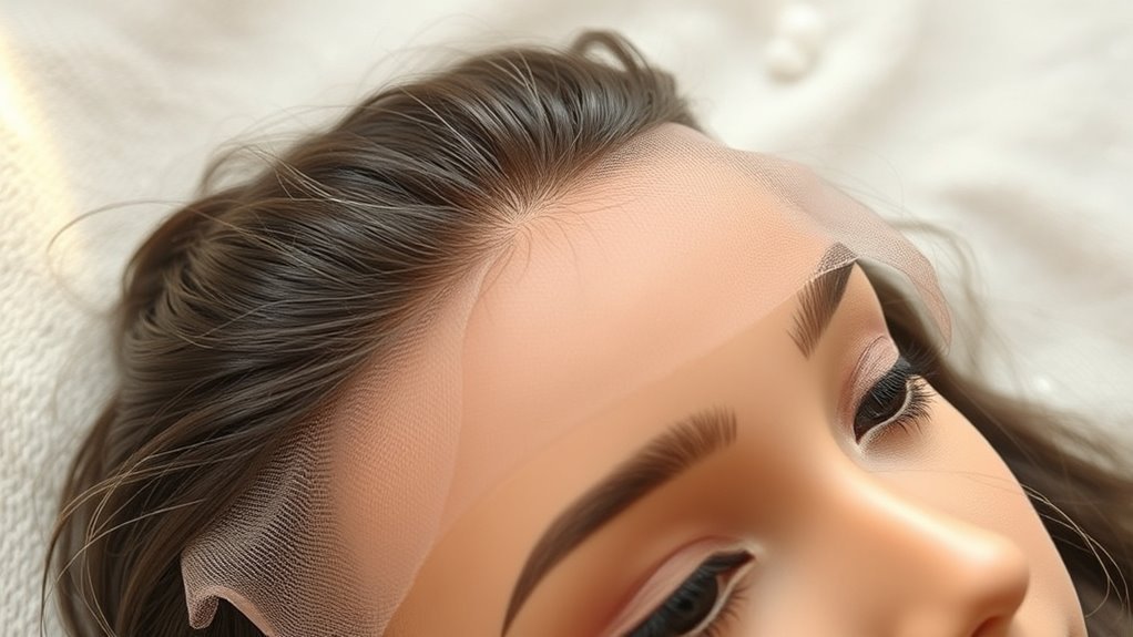seamless breathable lace wigs