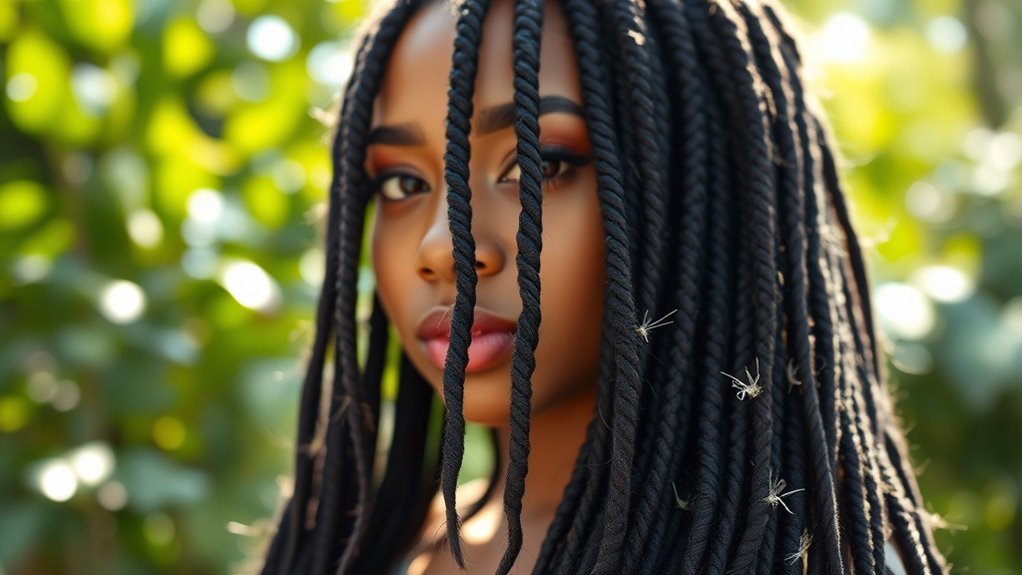 stylish versatile textured locs