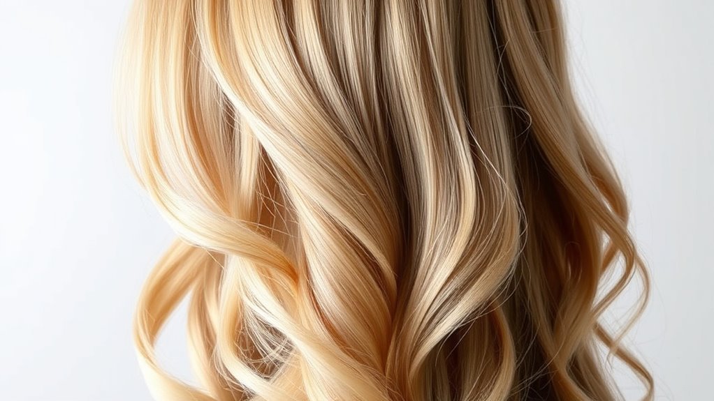 timeless flattering honey blonde