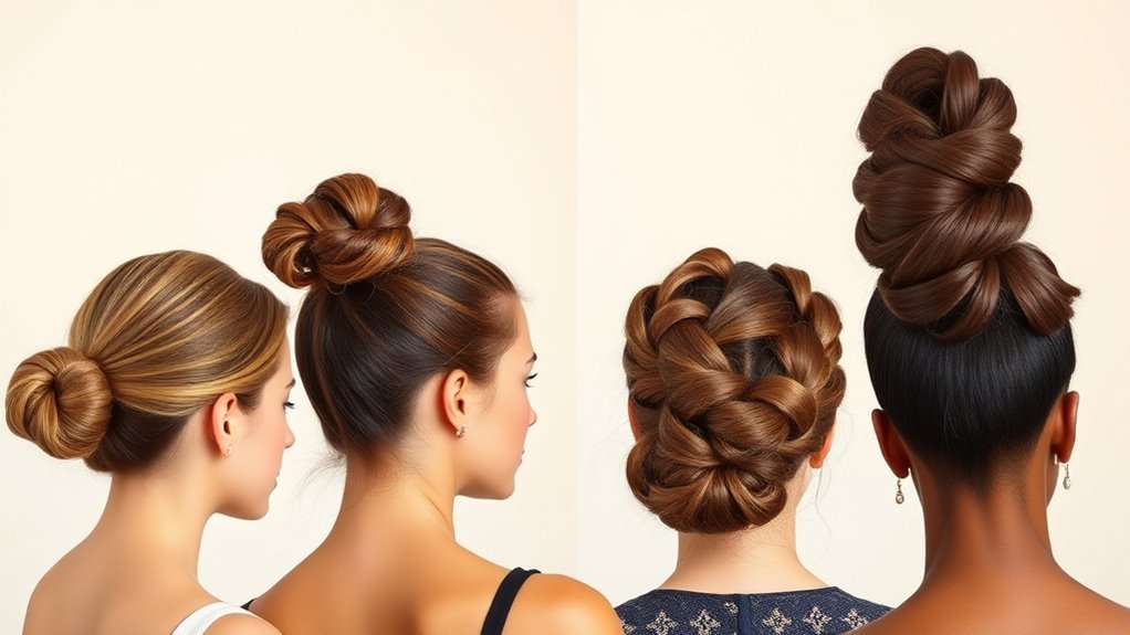 versatile hair bun styles